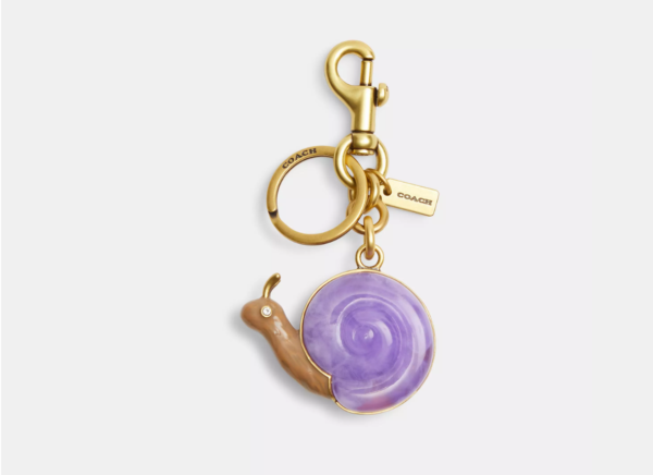 Snail Bag Charm