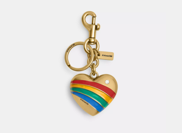 Heart Bag Charm