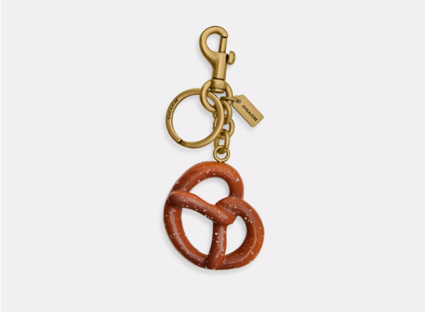 Small Pretzel Bag Charm