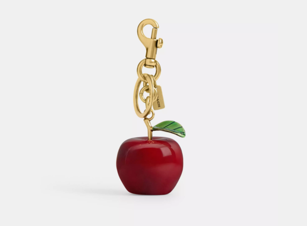 Small Apple Bag Charm